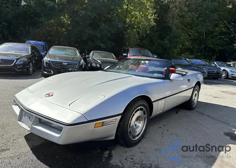 1986 Chevrolet Corvette from USA, damaged, VIN 1G1YY6789G5901710